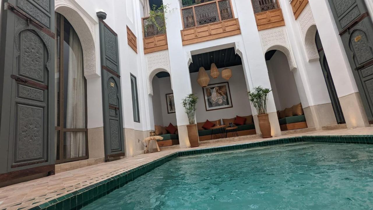 Riad Jardin Des Sens & Spa Marraquexe Exterior foto