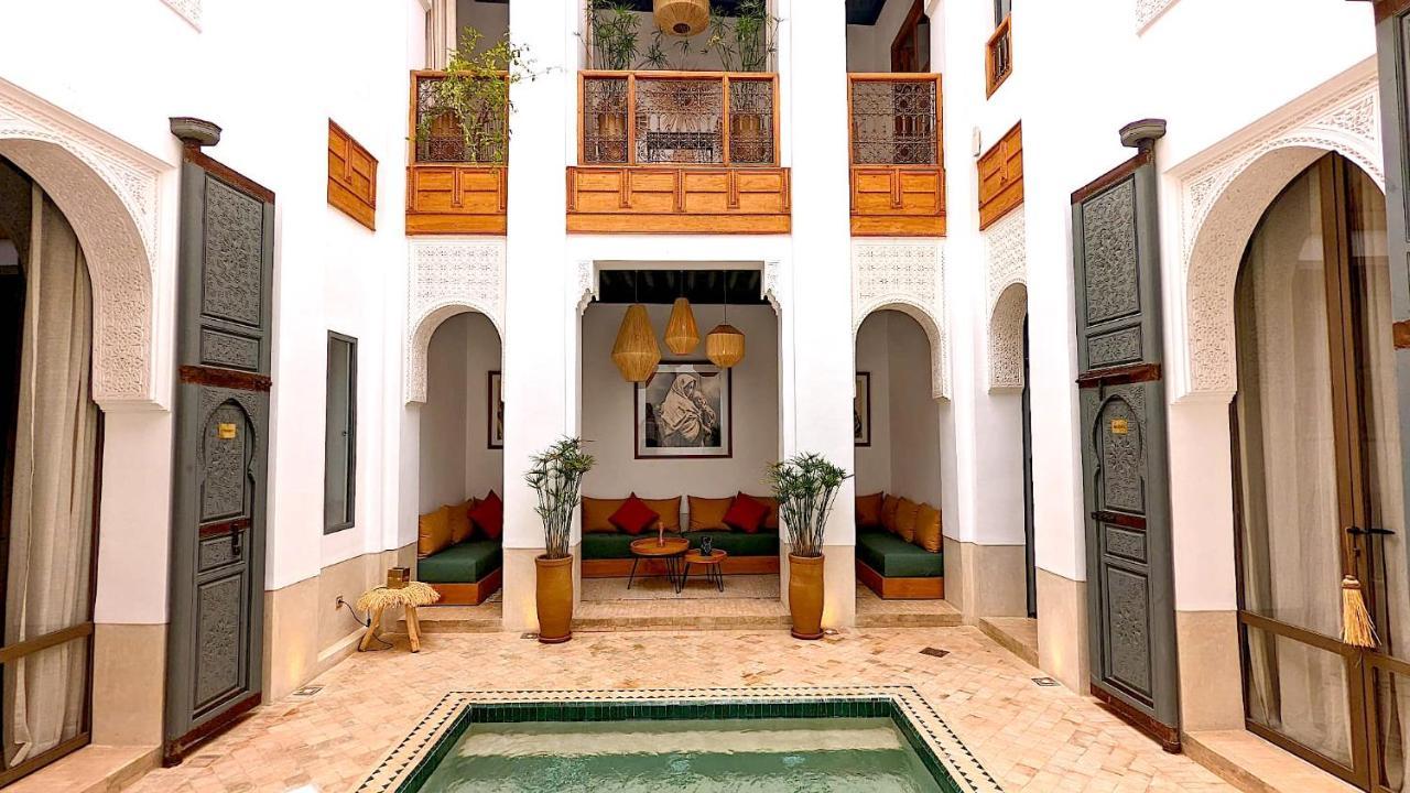 Riad Jardin Des Sens & Spa Marraquexe Exterior foto