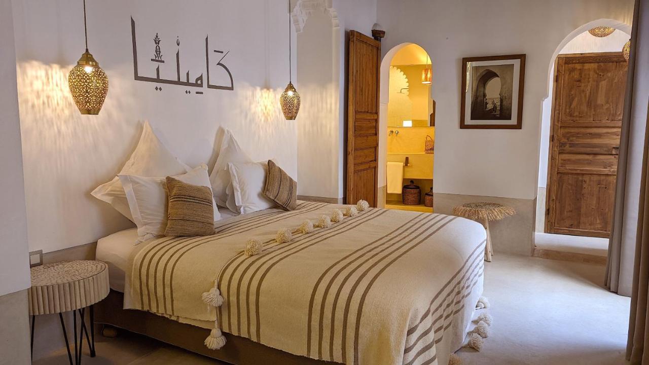 Riad Jardin Des Sens & Spa Marraquexe Exterior foto