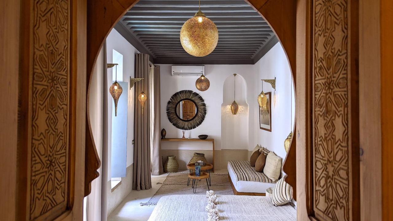 Riad Jardin Des Sens & Spa Marraquexe Exterior foto