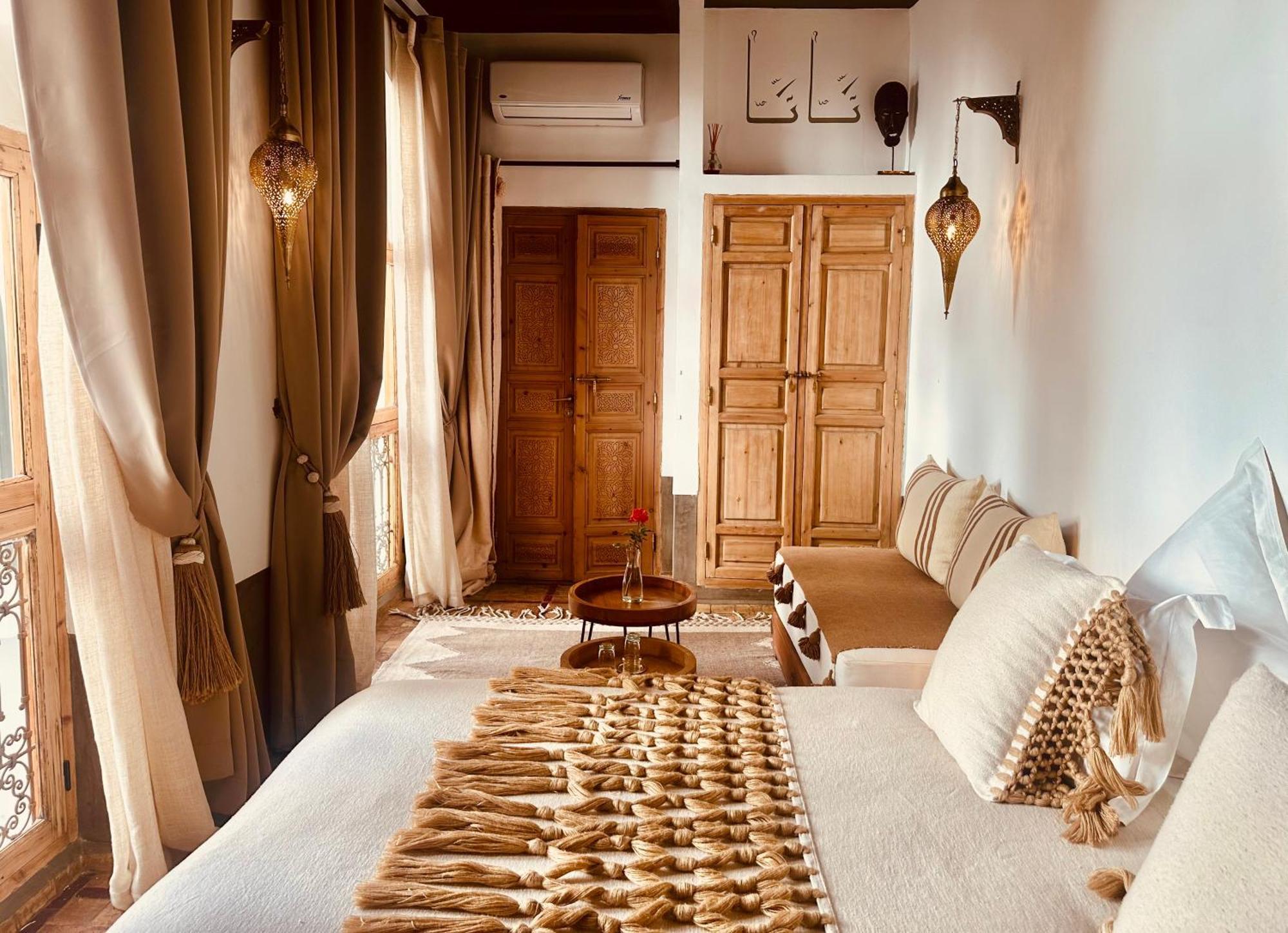 Riad Jardin Des Sens & Spa Marraquexe Exterior foto